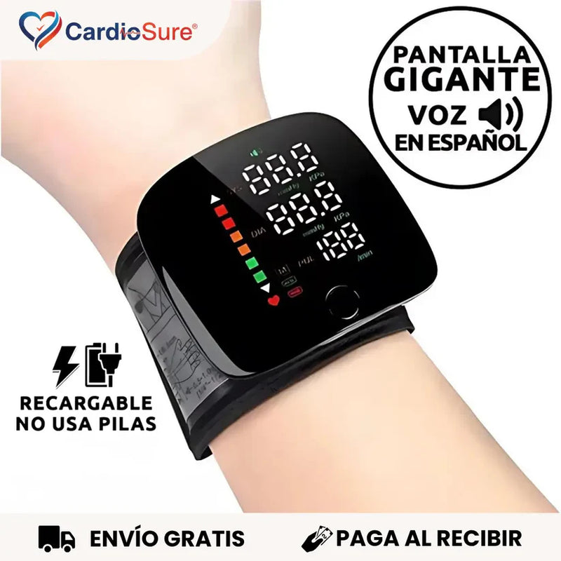 Monitor de presión arterial de muñeca inteligente Oria