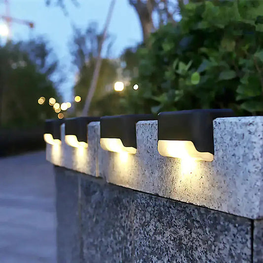 4x1 Luces con panel solares para exteriores