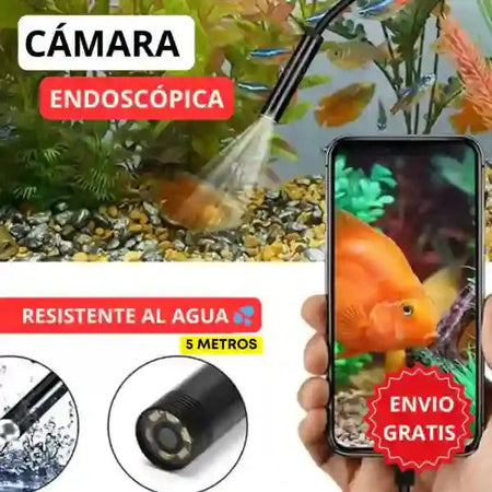 CAMARA ENDOSCOPICA PARA ANDROID, 5 METROS 📷